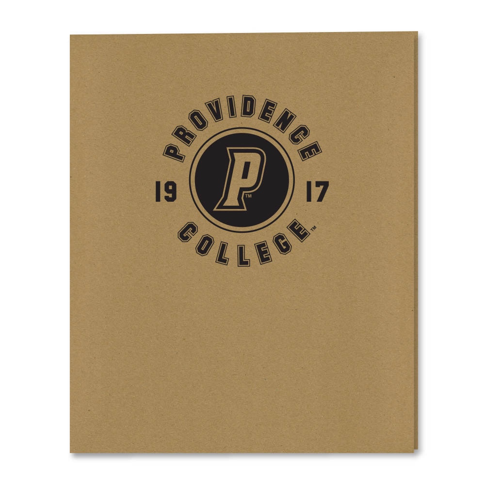 Recycled Emblematic Kraft 2 Pocket Folder, Classic