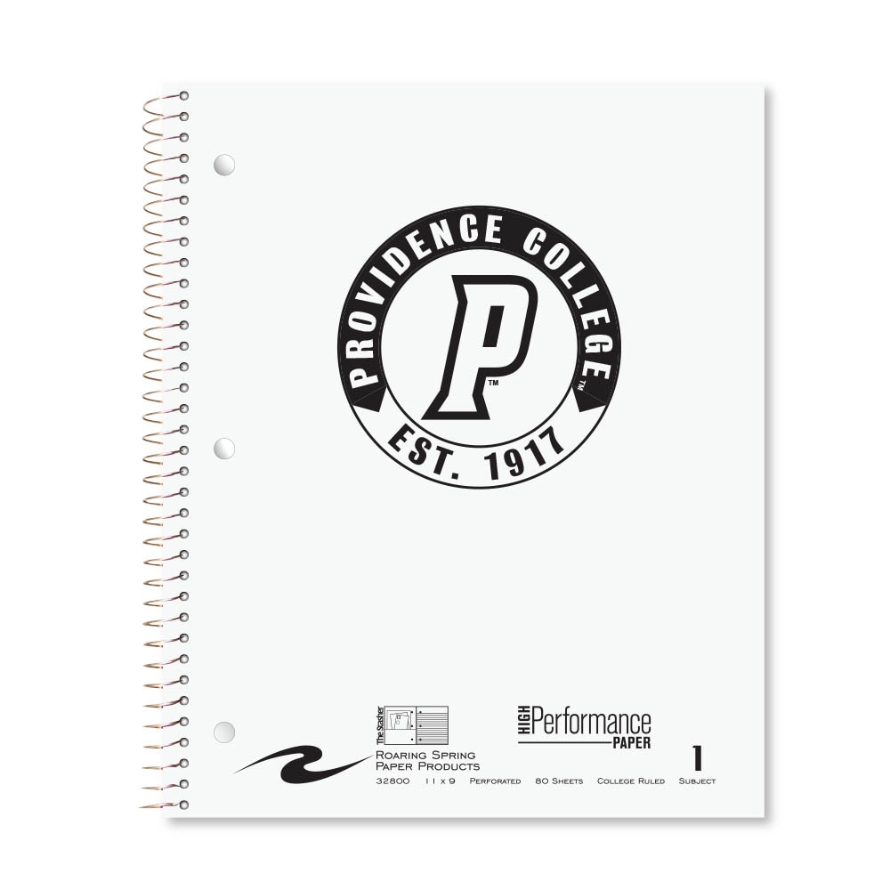 Emblematic One Subject College Ruled Notebook