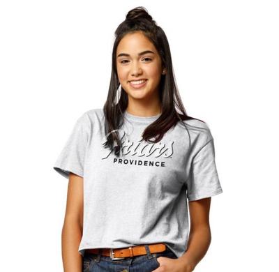 Providence League Clothesline Crop T Shirt