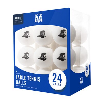 Providence College Friars 24 Count Table Tennis Balls Logo Design