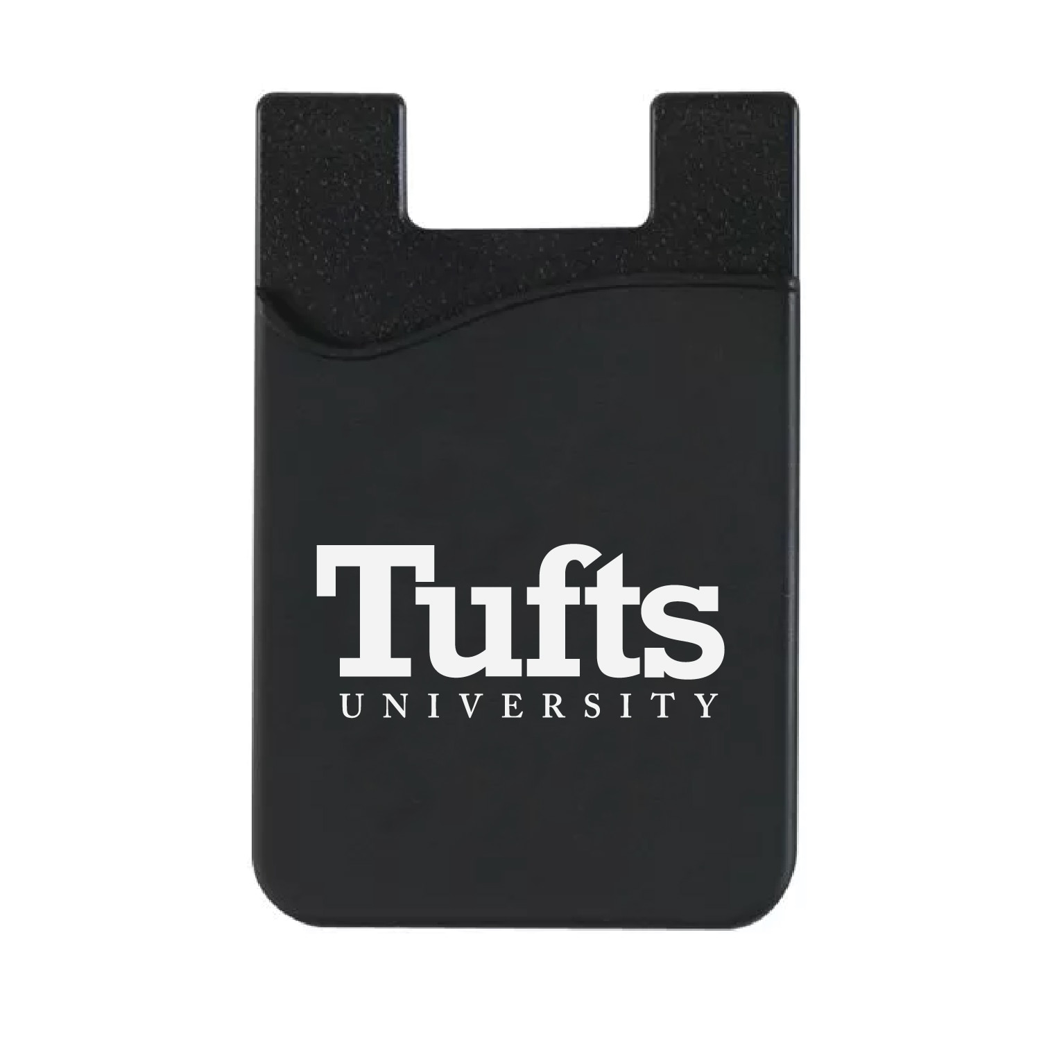 Tufts University Leather Wallet Sleeve (Top Load), Black, Classic