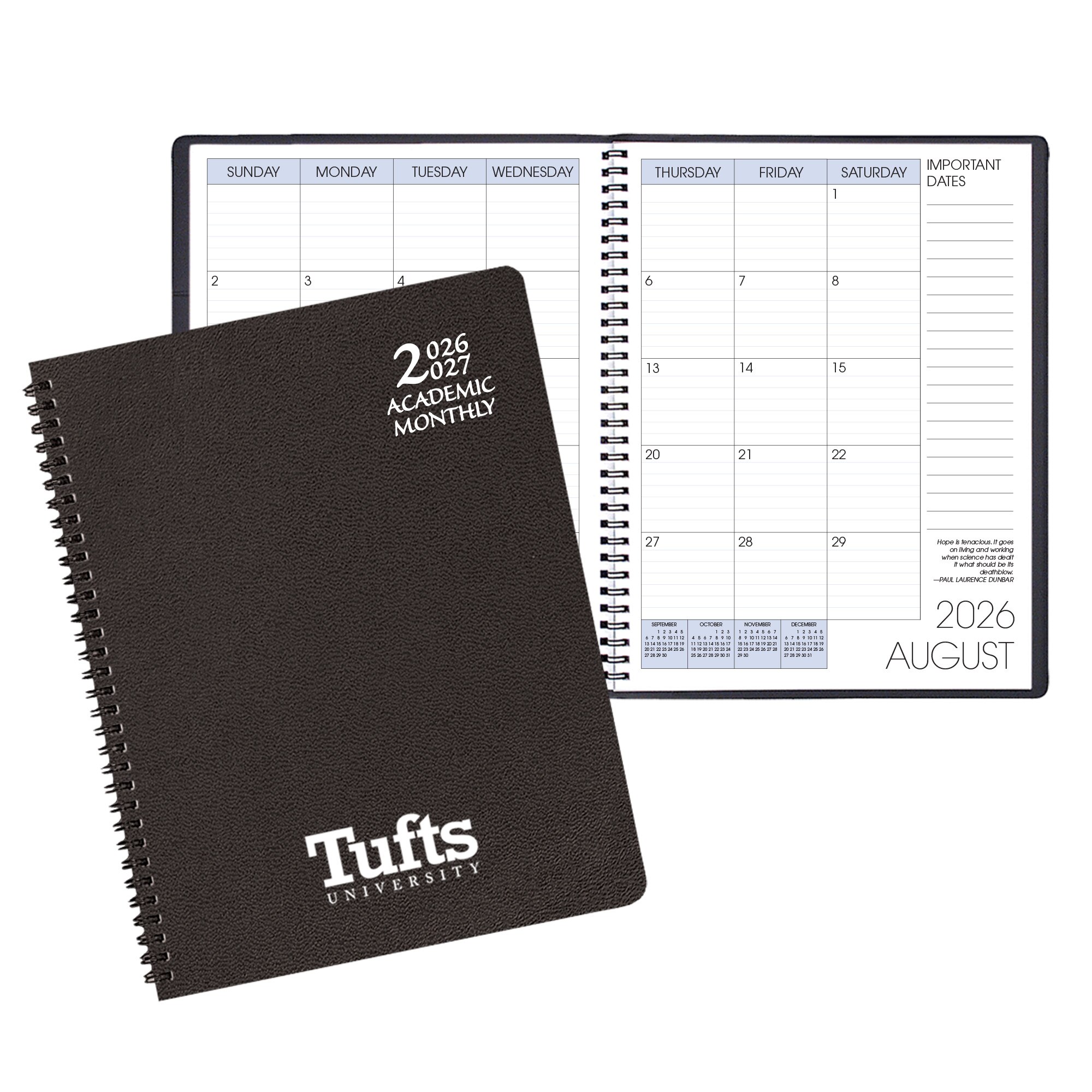 Payne '26-'27 Imprinted Academic Monthly Planner