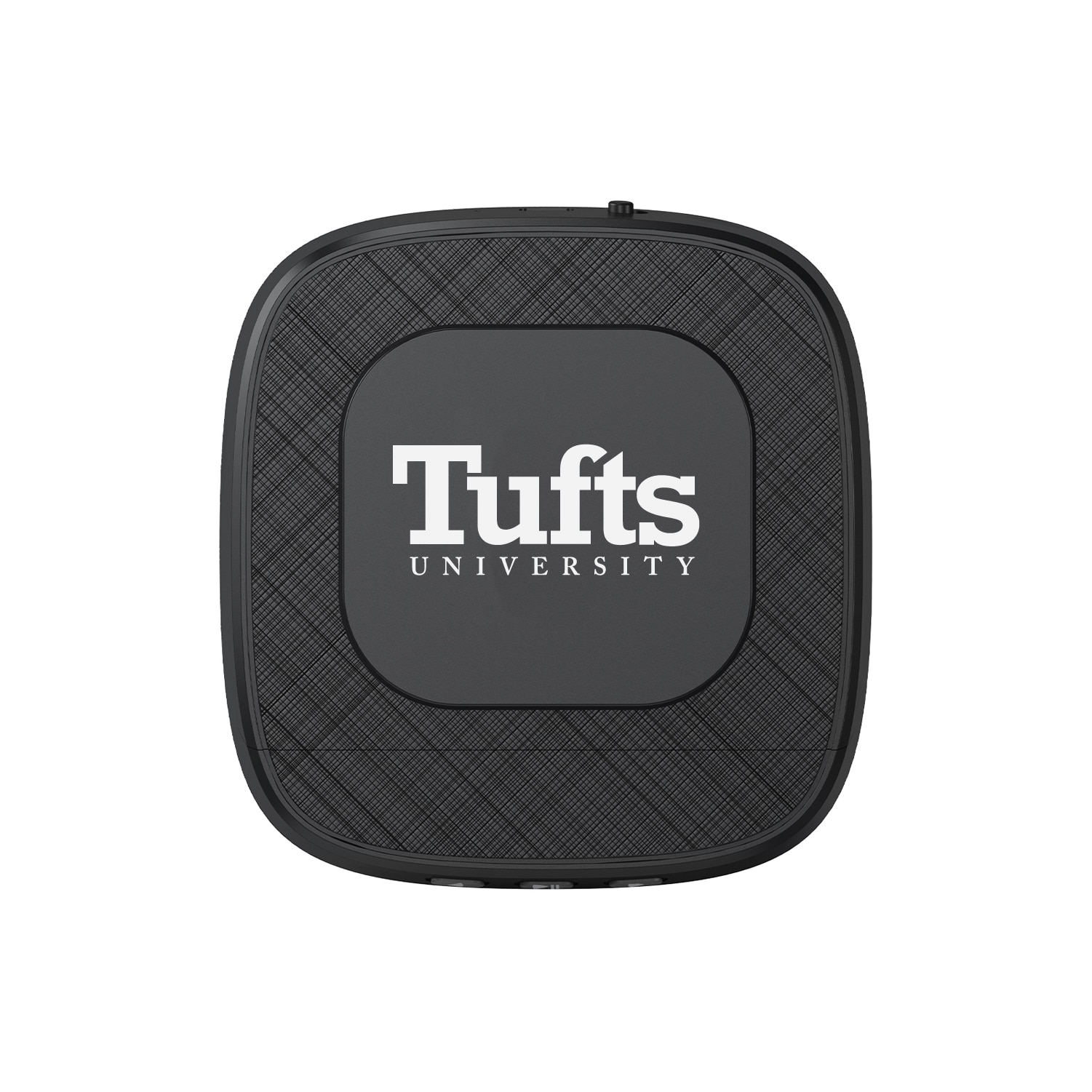 Tufts University Portable Speaker with Phone Charger, Black, Classic