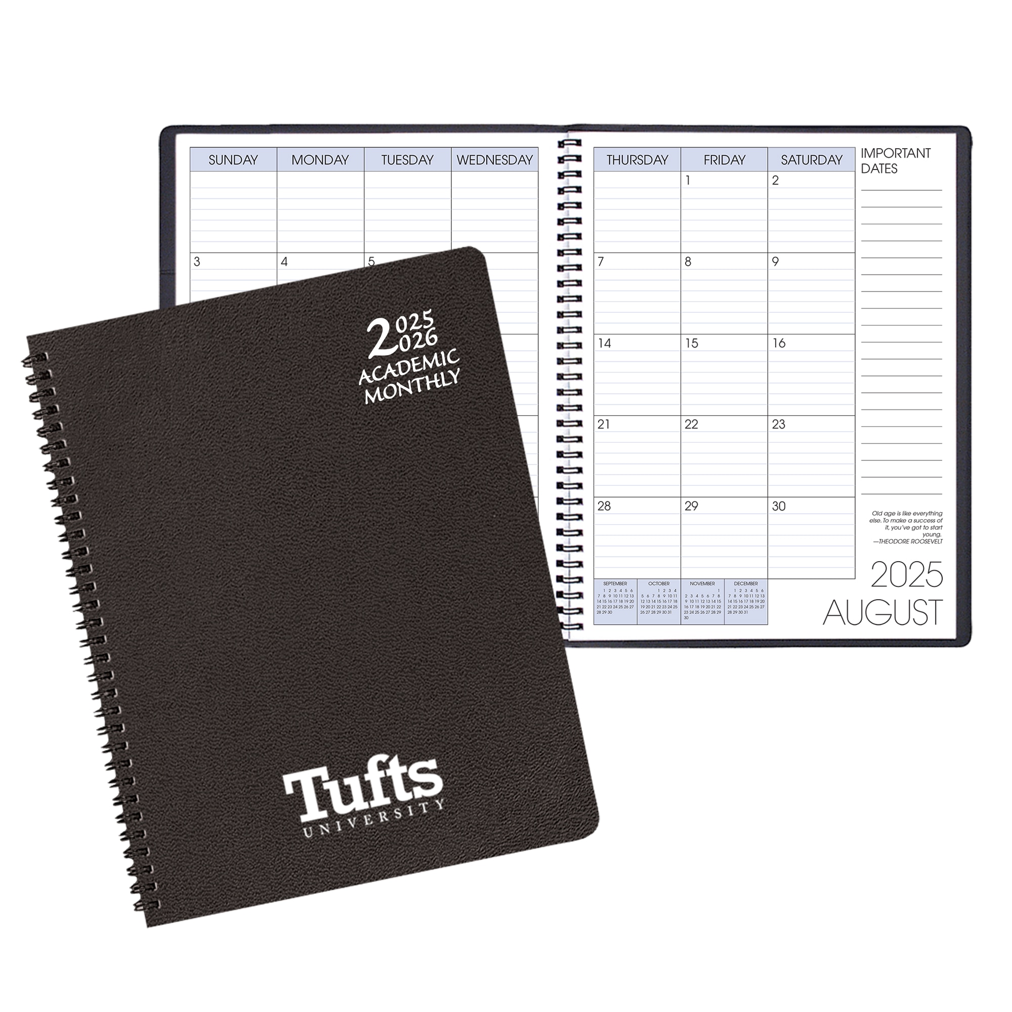 Payne 25-26 Imprinted Academic Monthly Planner 8.5"x11"