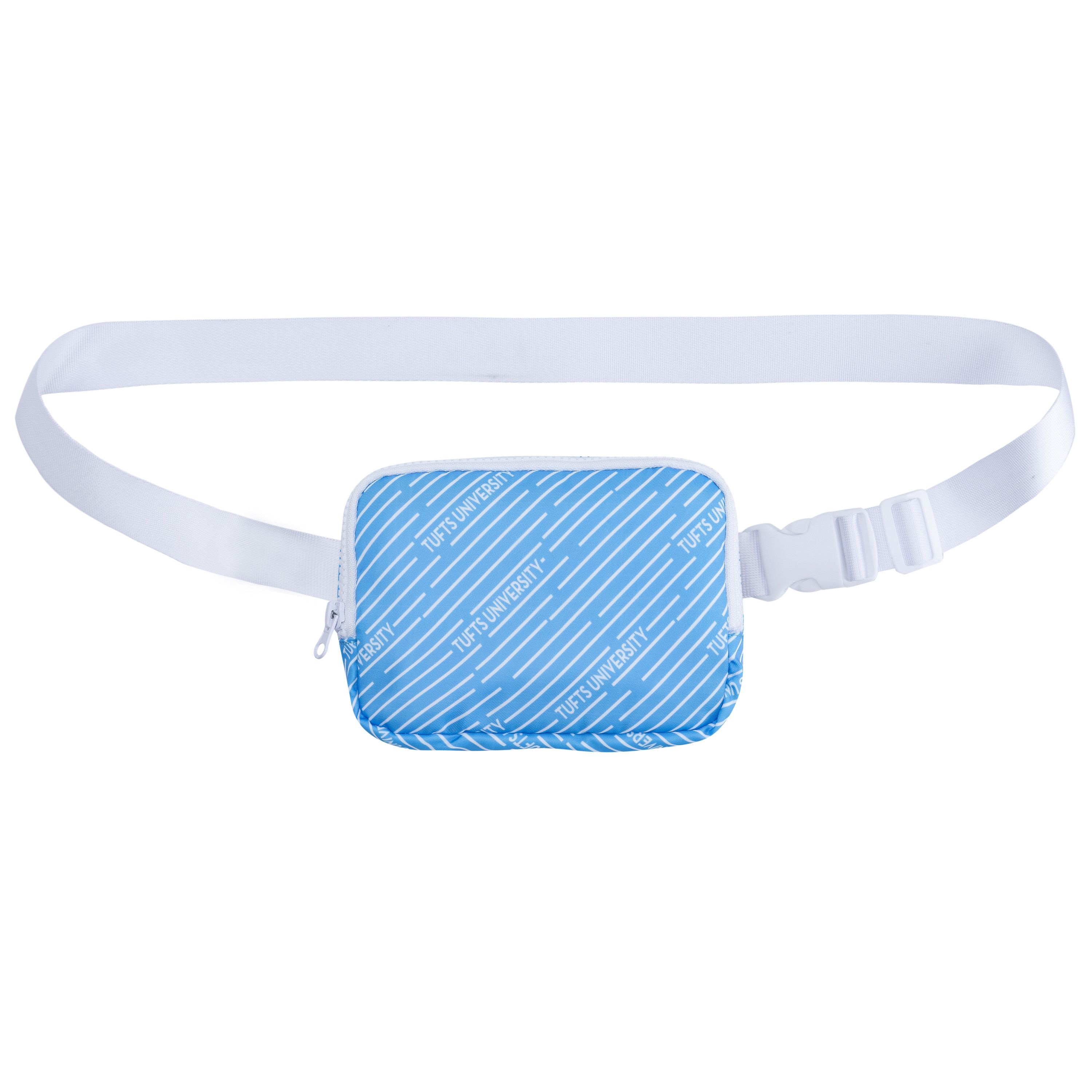 Tufts University AOP Stripes Fanny Pack