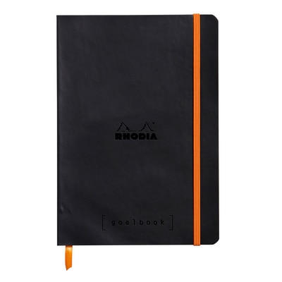 DNR Rhodia Goal Book Black 6x8 1/4