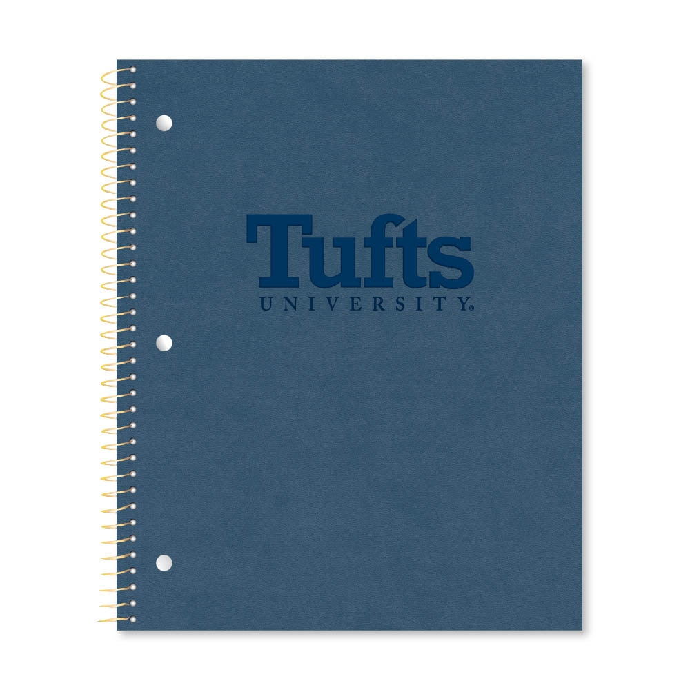 Roaring Premium 1 Subject Notebook 8.5x11 College Ruled 20lb Paper Impressions Leatherette Burnish Cover