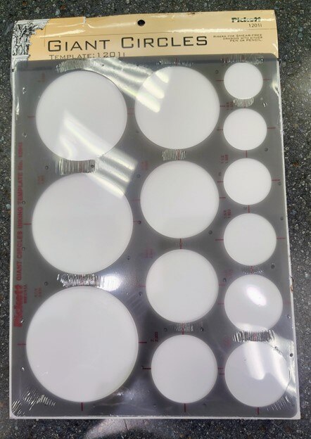 Template-Giant Circles