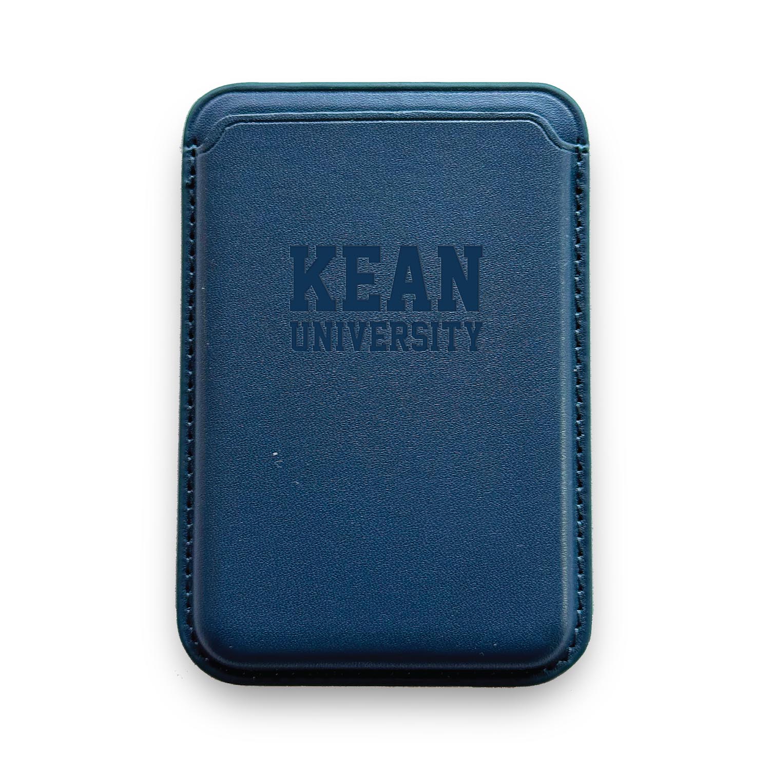 Monaco Leather Cellphone ID wallet with MagSafe Navy