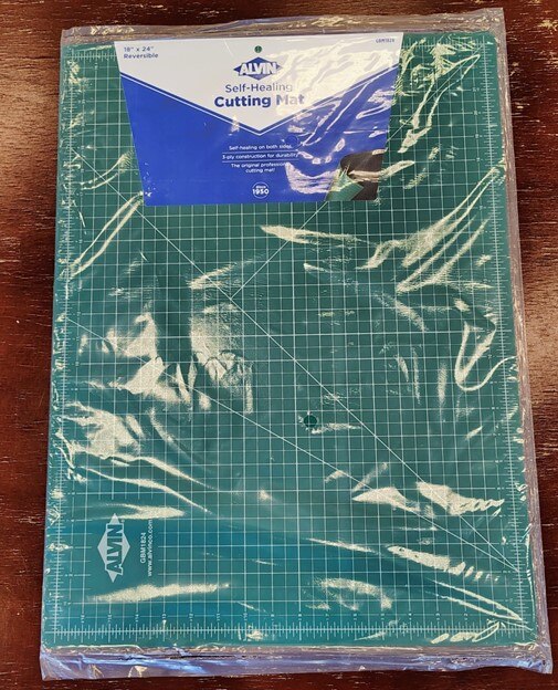 Alvin Cutting Mat - 18" x 24" Green/Black