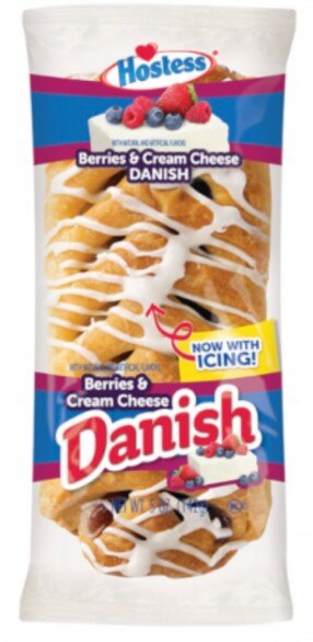 Hostess - Berries & Cream Danish 5oz