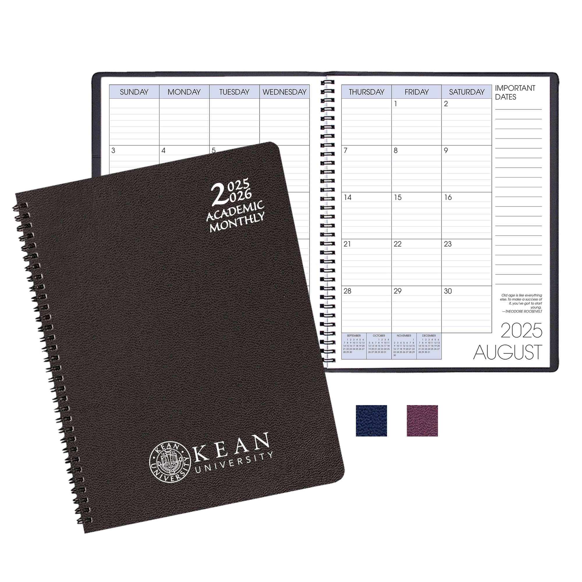 Payne 25-26 Imprinted Academic Monthly Planner 8.5"x11"