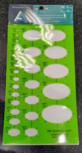 Templt Isomet Ellipse Ink Edg