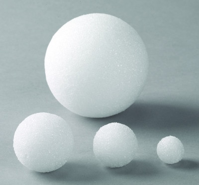 FloraCraft Styrofoam Balls, 3", 6/Pkg.