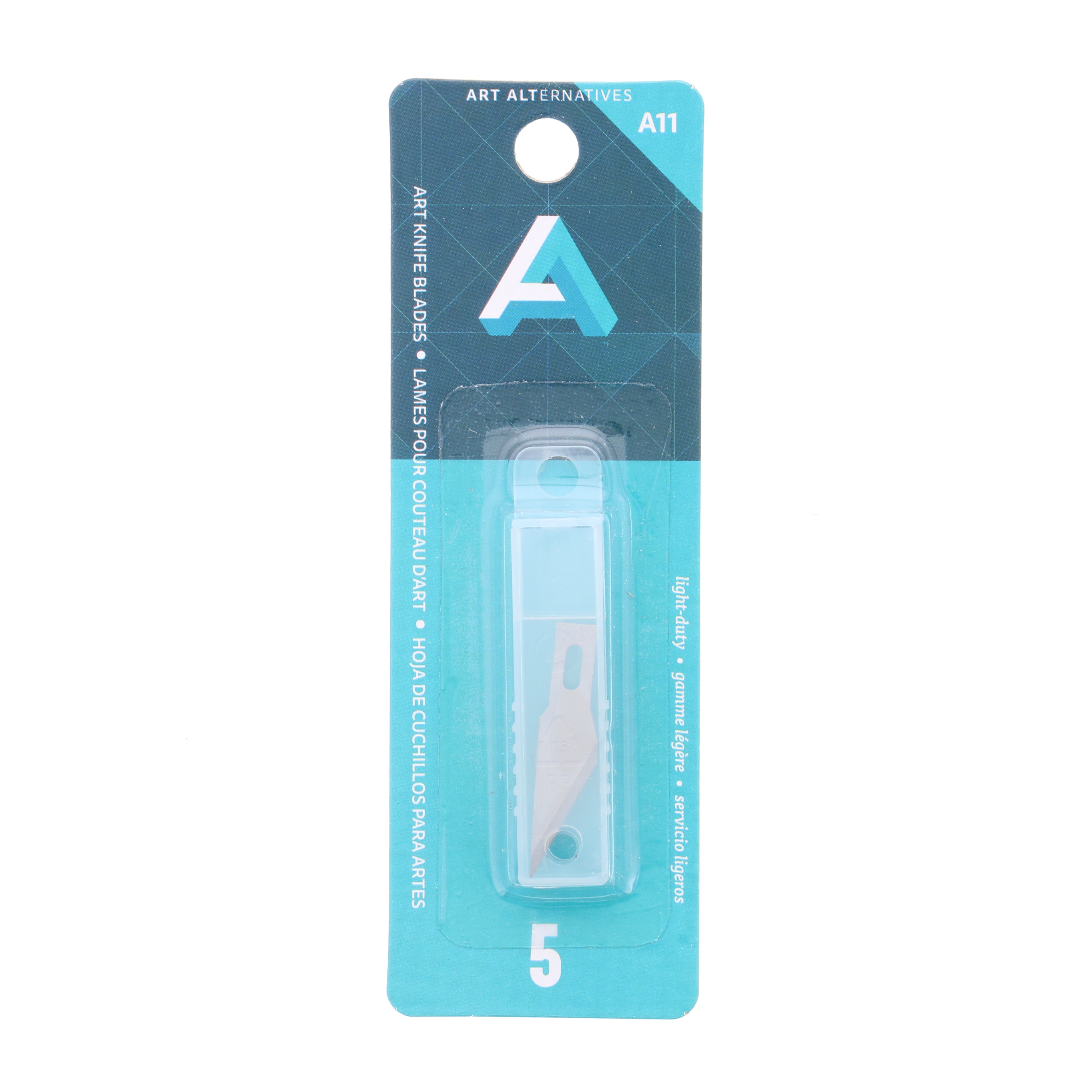 Art Alternatives A-11 Carbon Steel Blades, 5/Pkg.