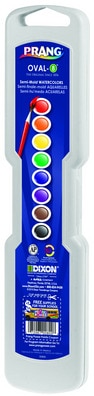 Prang Watercolor Oval Pan Set 16-Colors