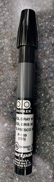 Chartpak Ad Marker, Cool Gray 9