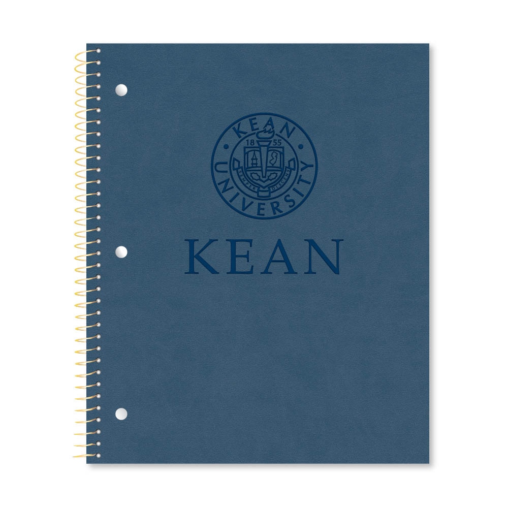 Roaring Premium 1 Subject Notebook 8.5x11 College Ruled 20lb Paper Impressions Leatherette Burnish Cover