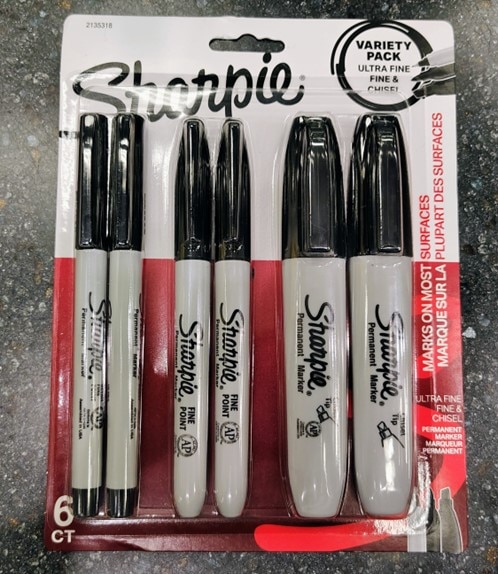 Sharpie Markers Set 6 Blk