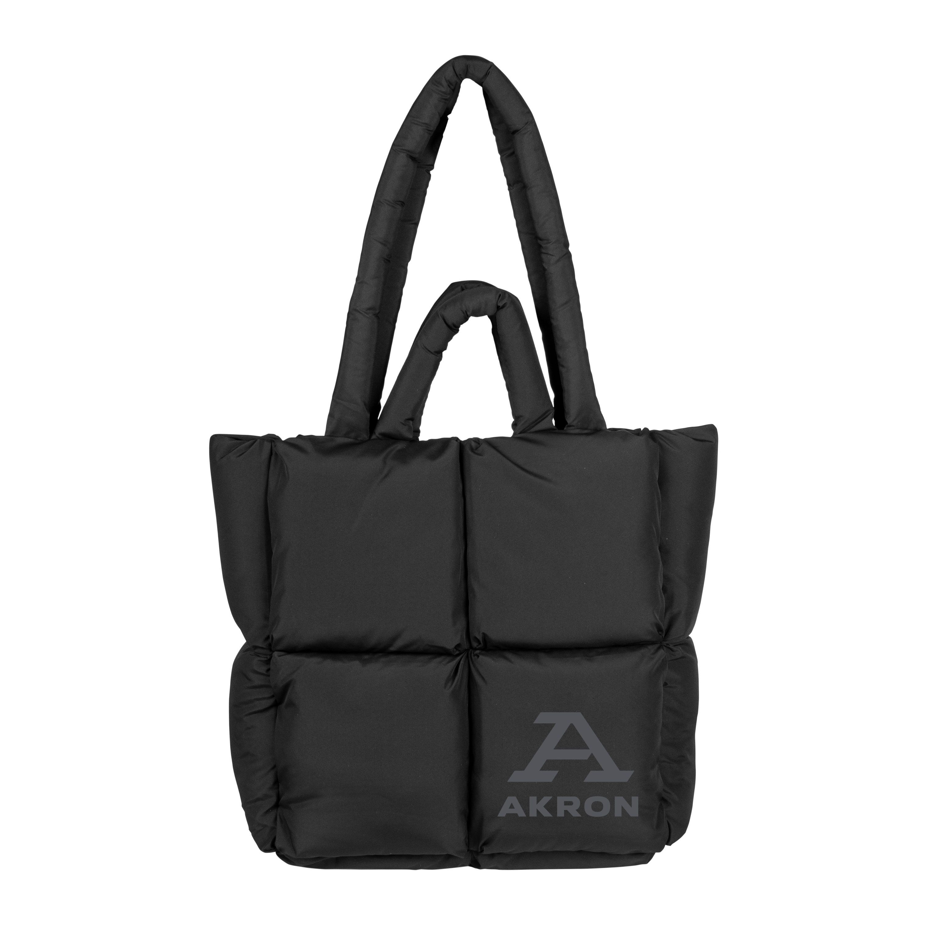 Akron Zips 162-BLK Puff Tote