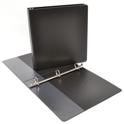 1PP Angle D Ring Binder Black