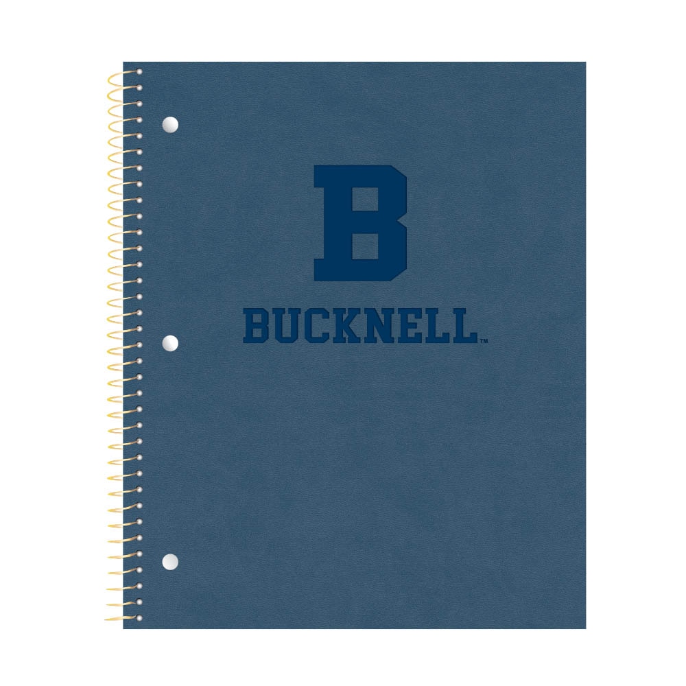 Roaring Premium 1 Subject Notebook 8.5x11 College Ruled 20lb Paper Impressions Leatherette Burnish Cover