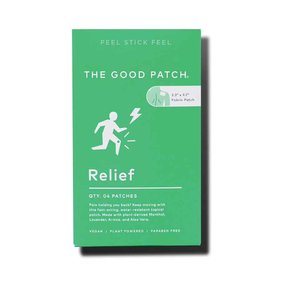 The Good Patch Relief Plant Patch 4 count