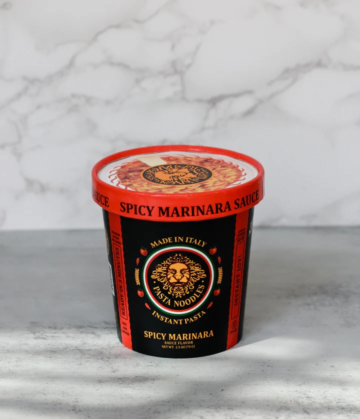 Pasta Noodles - Spicy Marinara 12 Cups