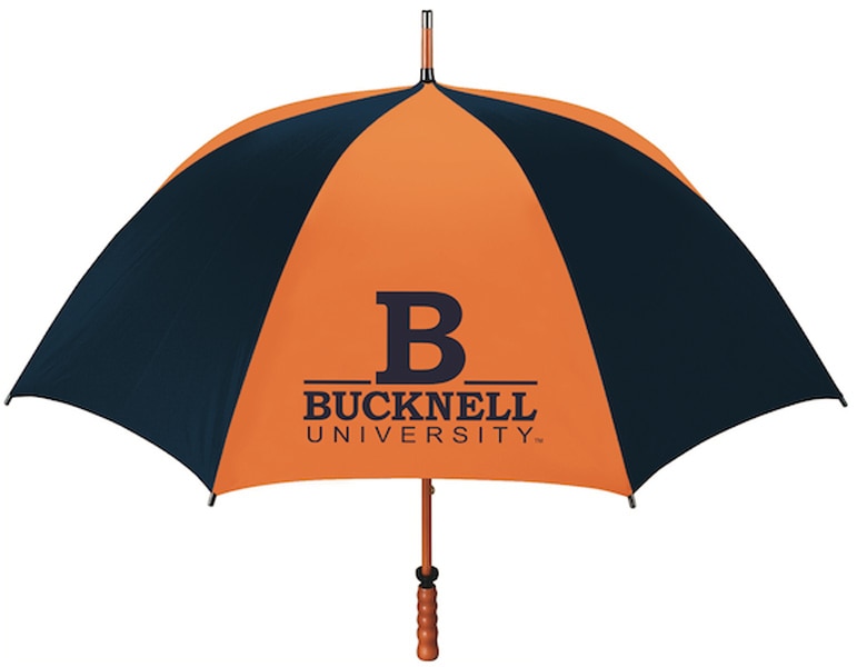 Bucknell University "The Eagle" Sporty Wood Shaft Golf Umbrella 62"