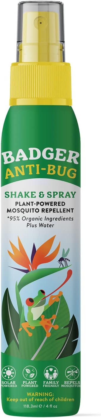 Badger Balm, Anti-Bug Shake & Spray 4oz