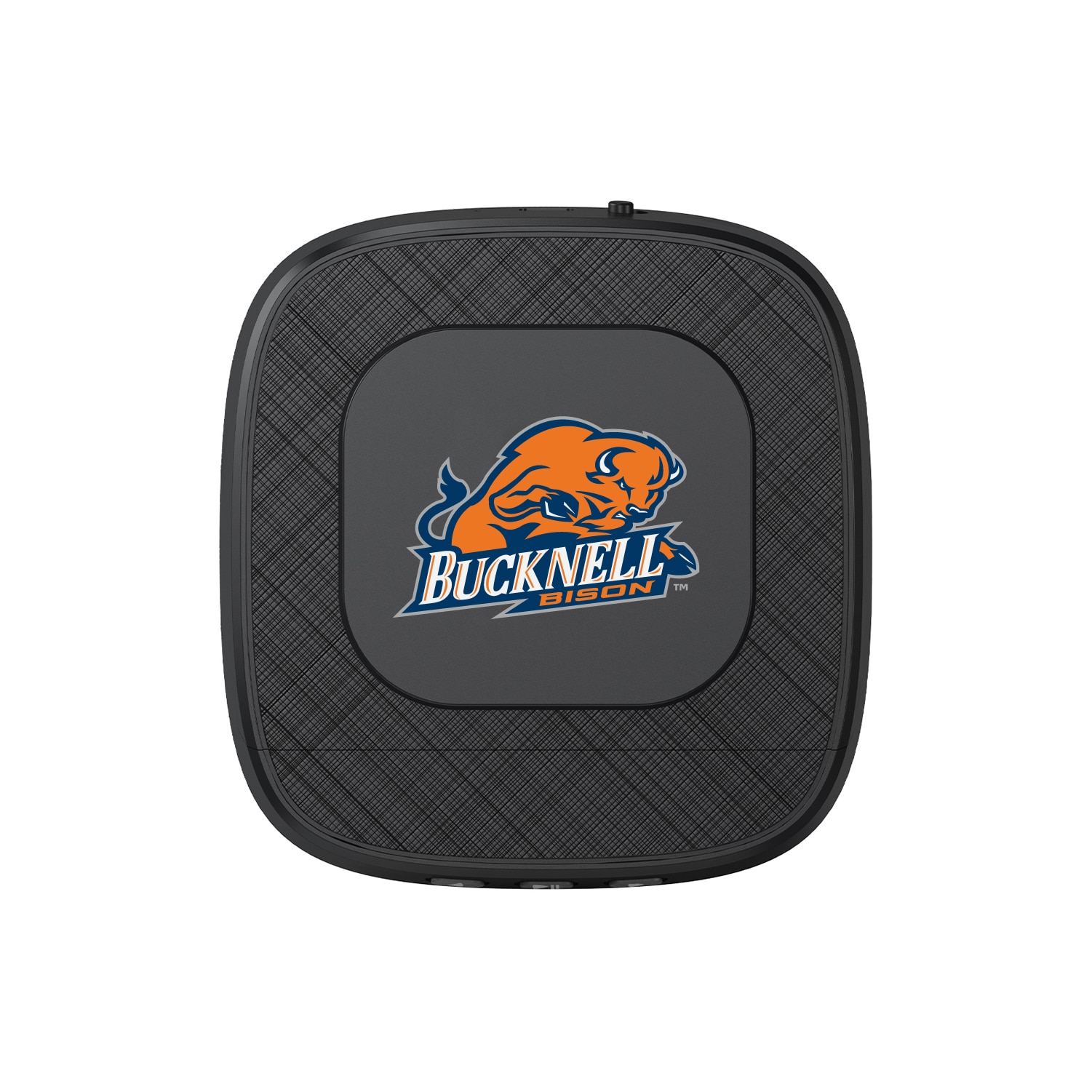 Bucknell University Portable Speaker with Phone Charger, Black, Classic