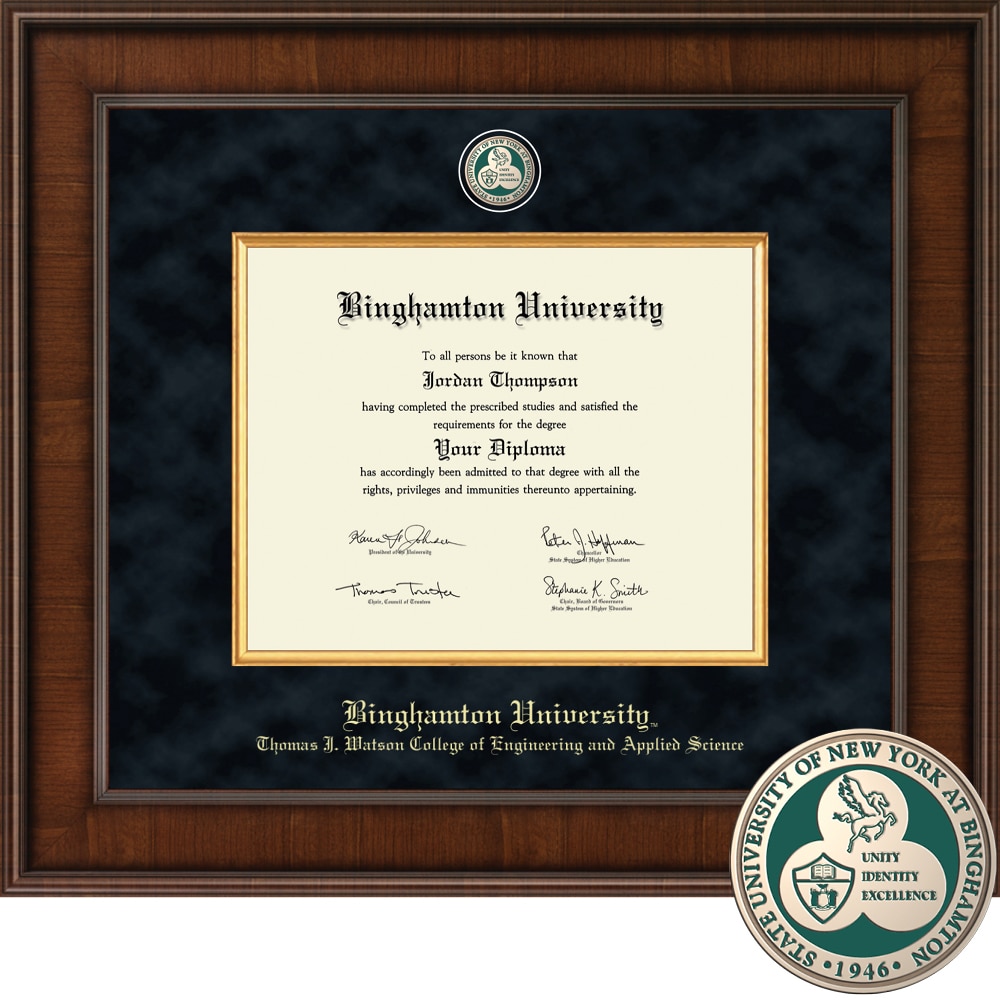 Church Hill Classics 8.5x11, Presidential, Engineering and Applied Science, Cherry,  Diploma Frame