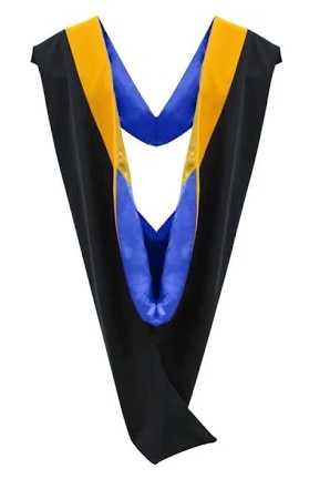 Herff Jones Graduate Black Master Keeper Hood