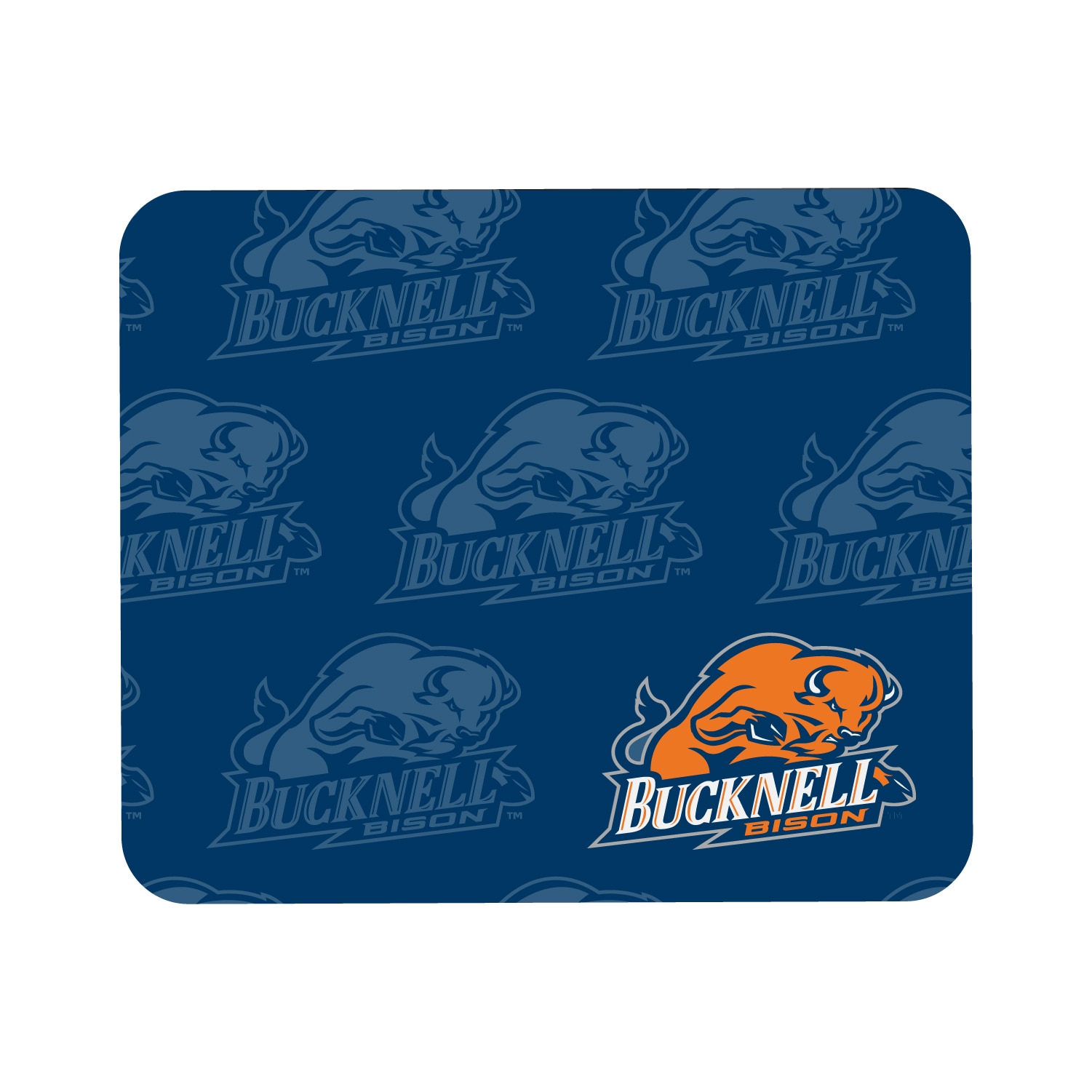 Bucknell University V2 Mousepad, Mascot Repeat V1