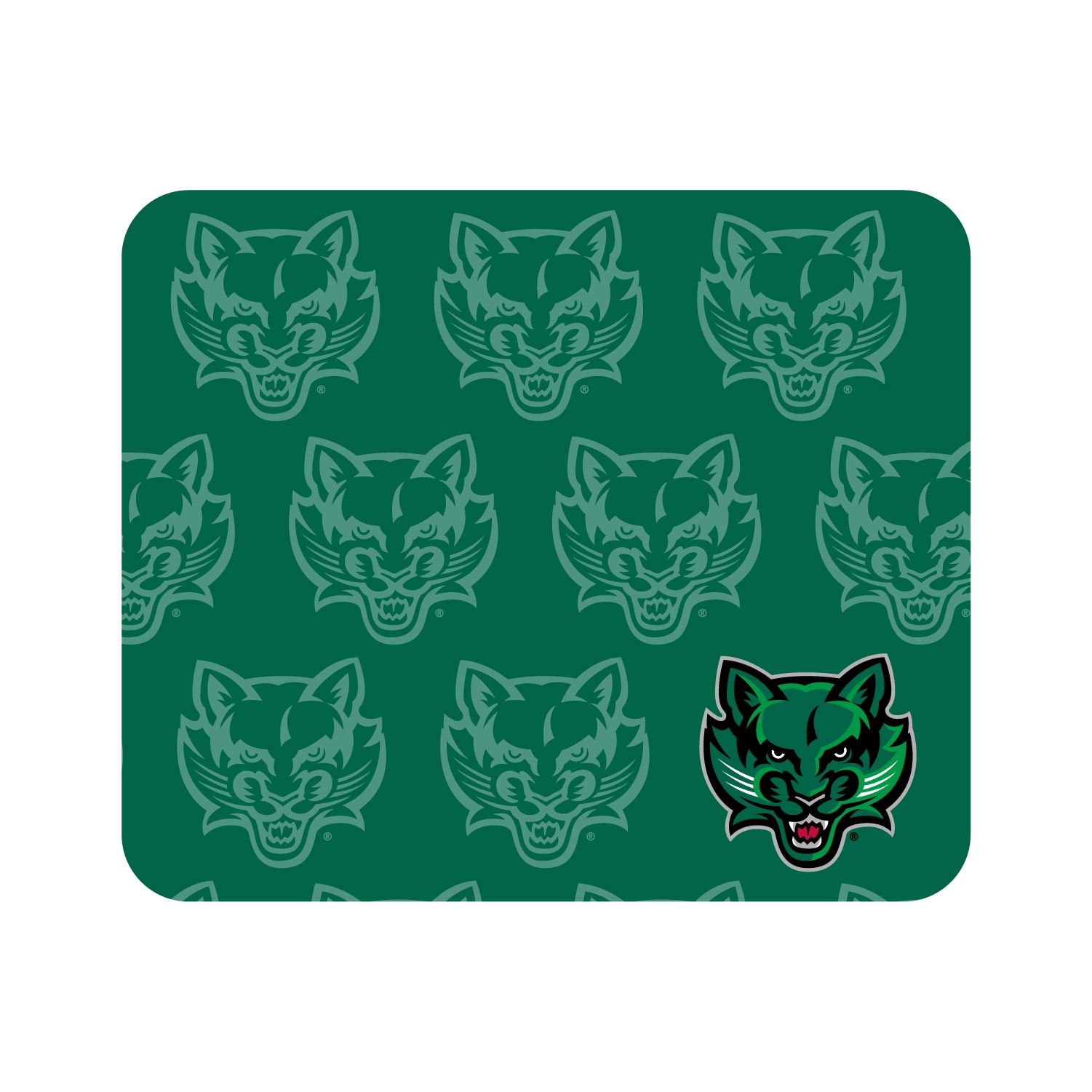 Binghamton University Mousepad, Mascot Repeat V1