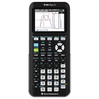 intelligentie nog een keer Smederij Texas Instruments TI-84 Plus CE Graphing Calculator (Matte Black) |  University Bookstore