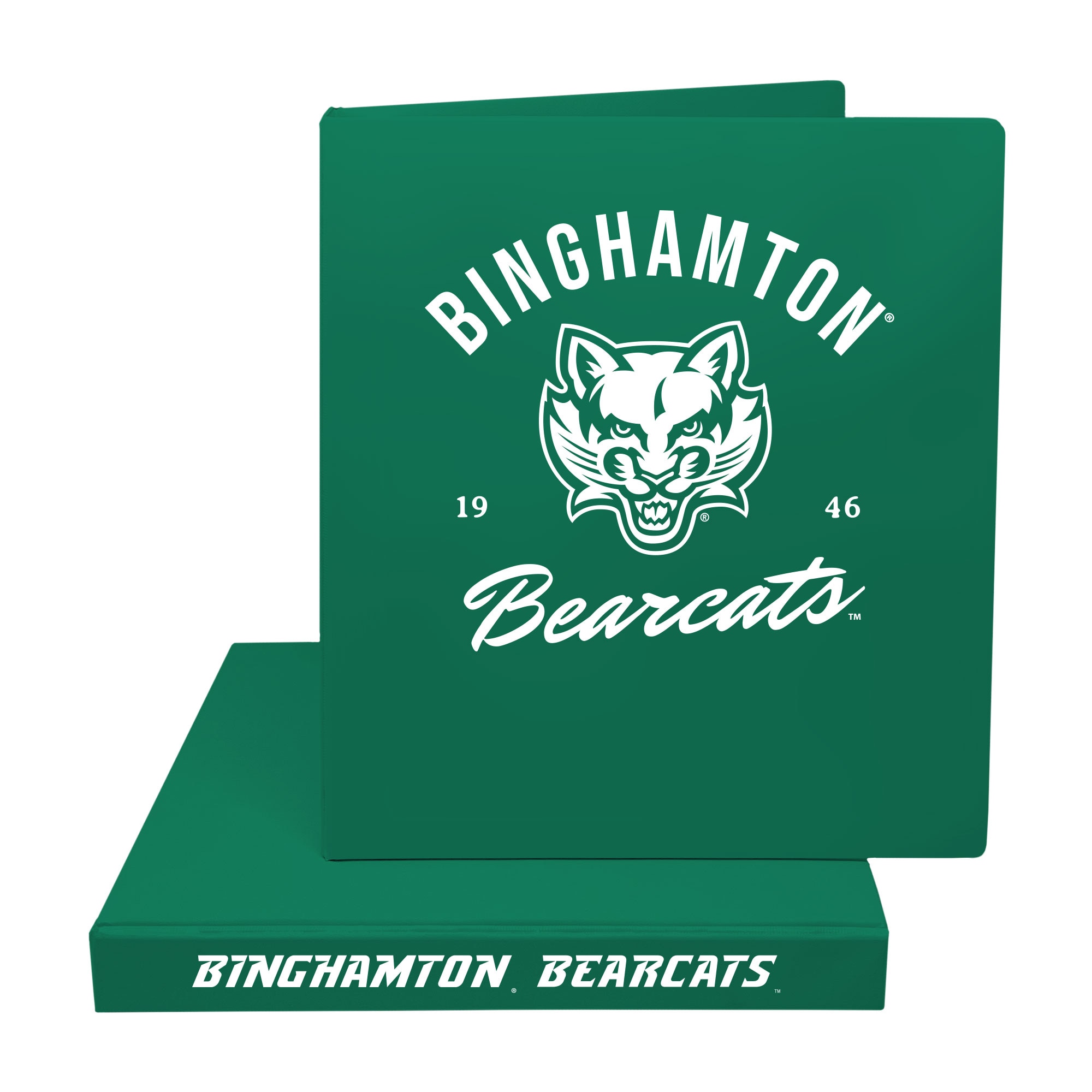 1" Imprinted Binder Mascot