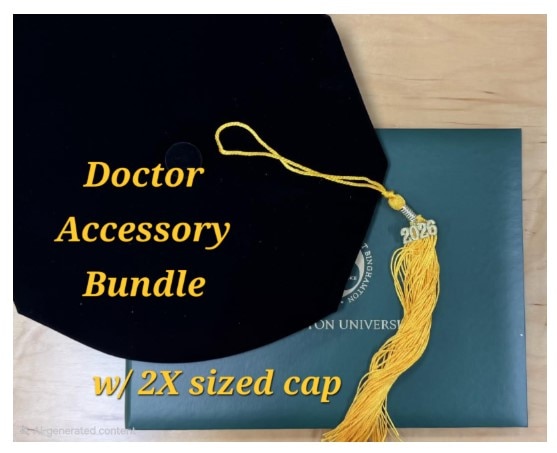 Doctor Grad Bundle 2X (2X Tam/Tassel)