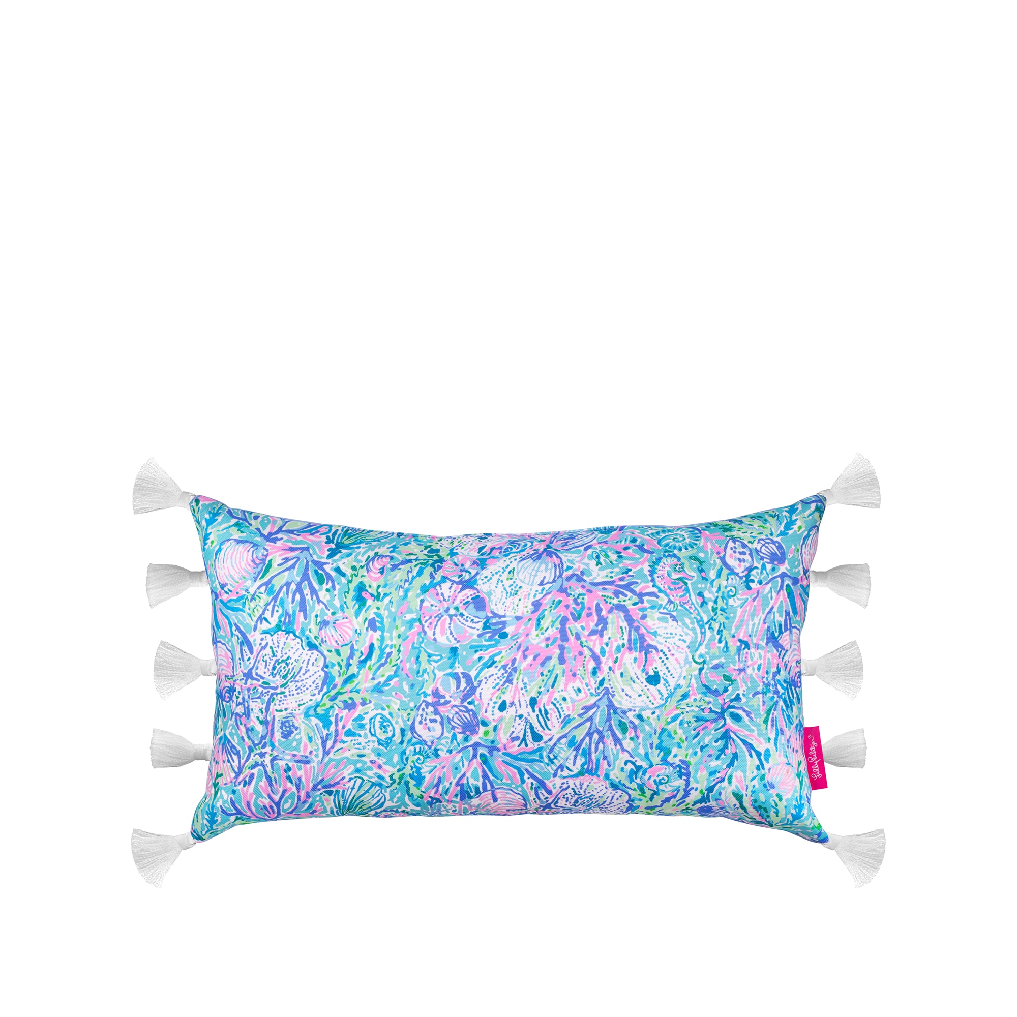 Lilly Pulitzer Lumbar Pillow Soleil It On Me 20x11"