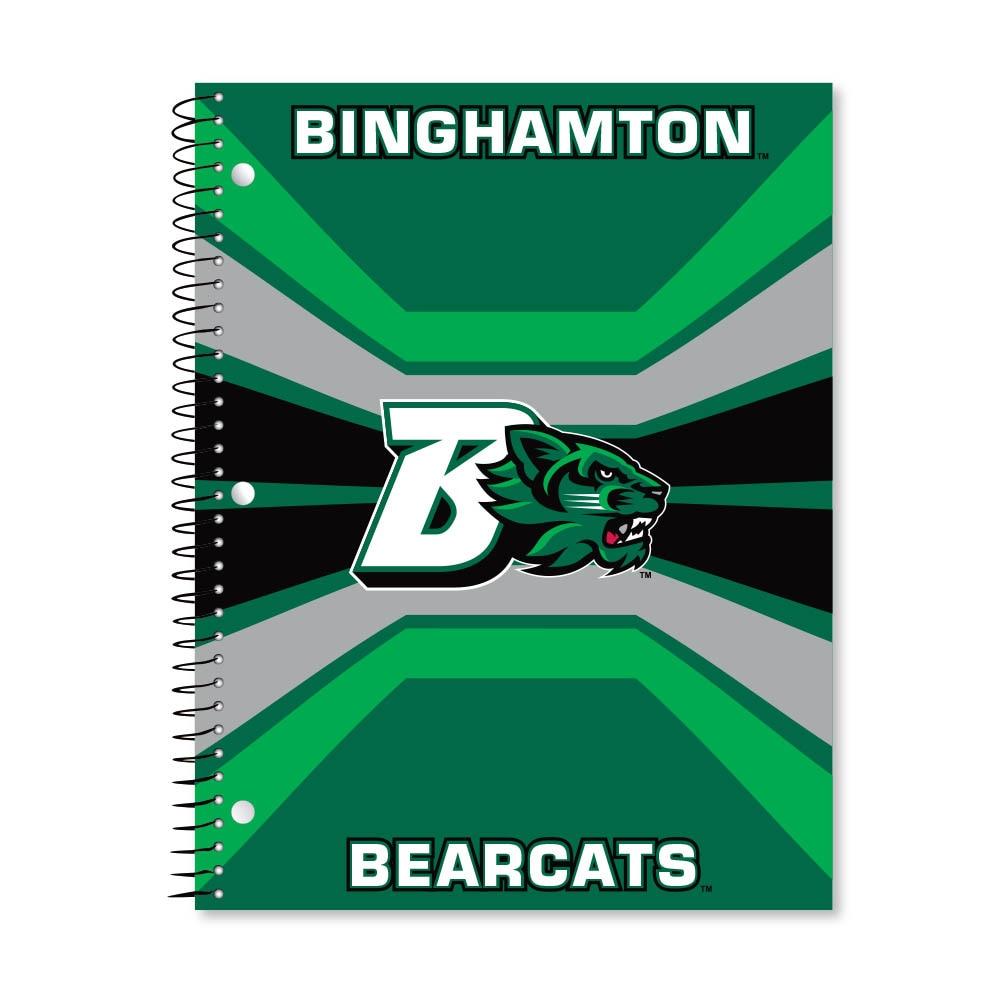 Digi Color Warp 1 Subject 11"x8.5" 70 Count College Ruled Spiral Notebook