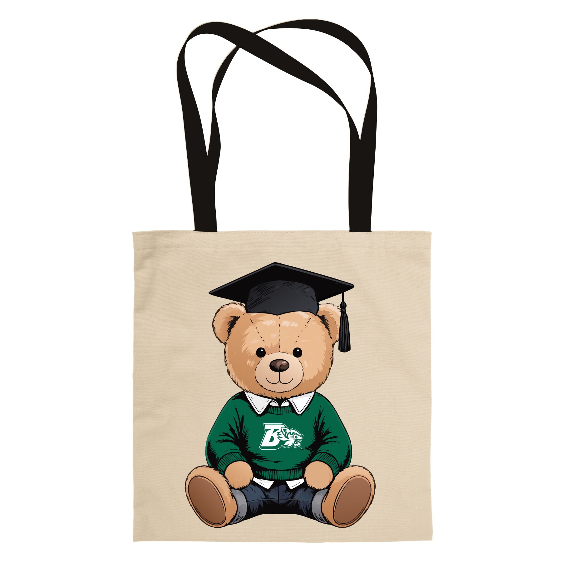 BINGHAMTON UNIVERSITY Grad Teddy Bear Tote