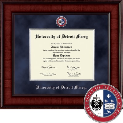 Church Hill Classics 8.5" x 11" Presidential Mahogany Diploma Frame