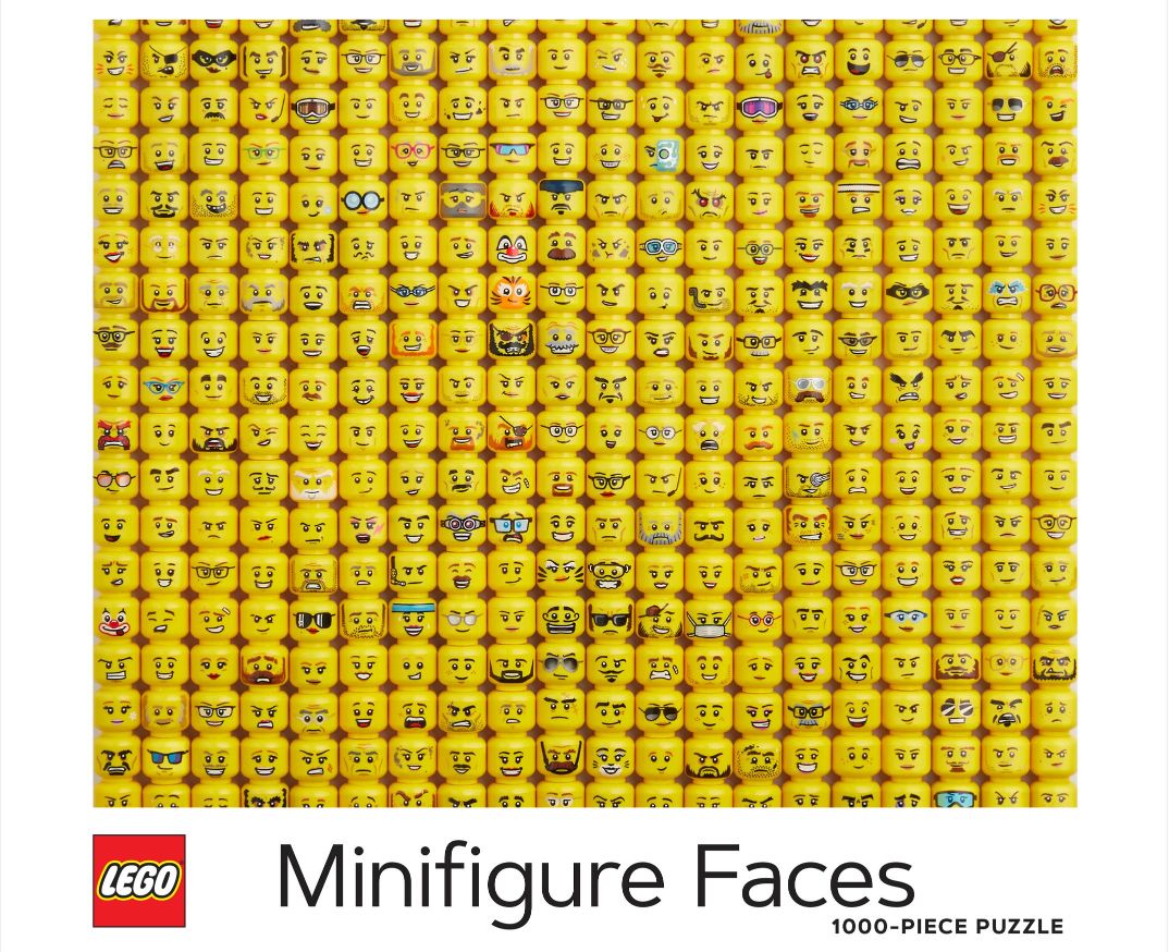 Lego Minifigure Puzzle - 1000 Pieces – Copper Dog Books