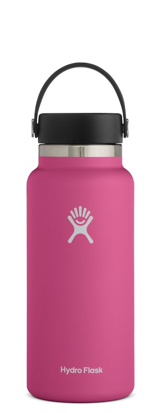 Rose Quartz Panda Flask 32 oz Water Bottle
