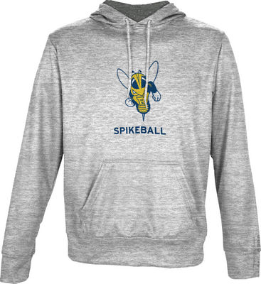 Spectrum Spikeball Unisex Distressed Pullover Hoodie