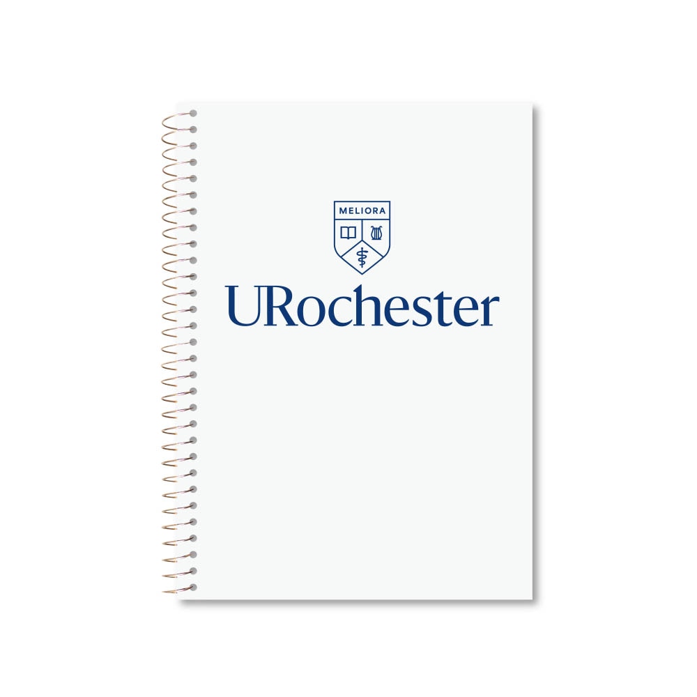 Roaring Premium 3 Subject 9.5 x 6.5 Notebook, College Ruled 20lb Paper, Pressboard Foil Cover