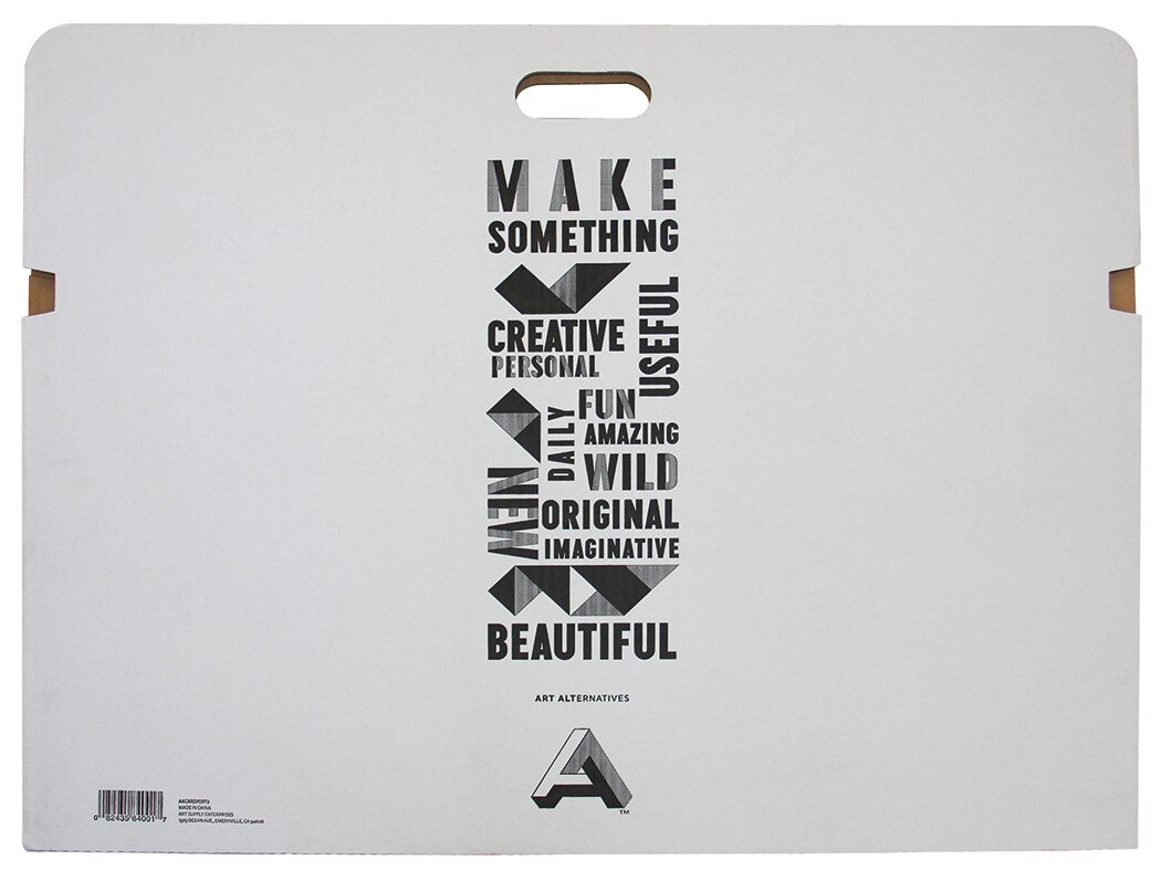 Art Alternatives Cardboard Portfolio, 33" x 26"