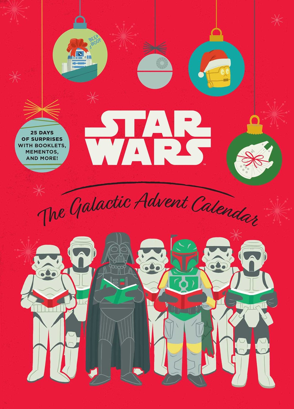 Star Wars: The Galactic Advent Calendar: 25 Days of Surprises with Booklets  Trinkets  and More! (Official Star Wars 2021 Advent Calendar  Countdown t