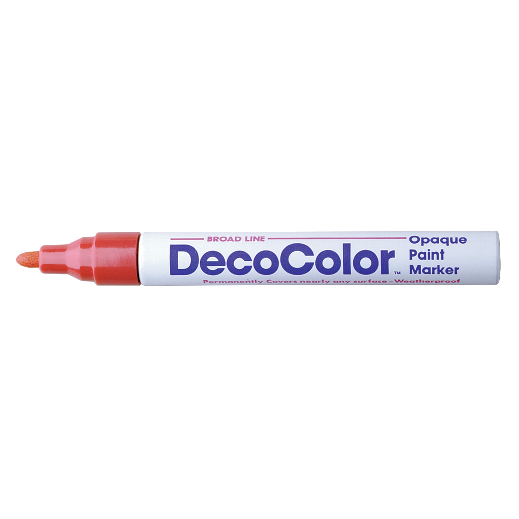 Uchida DecoColor Paint Marker, Broad, White