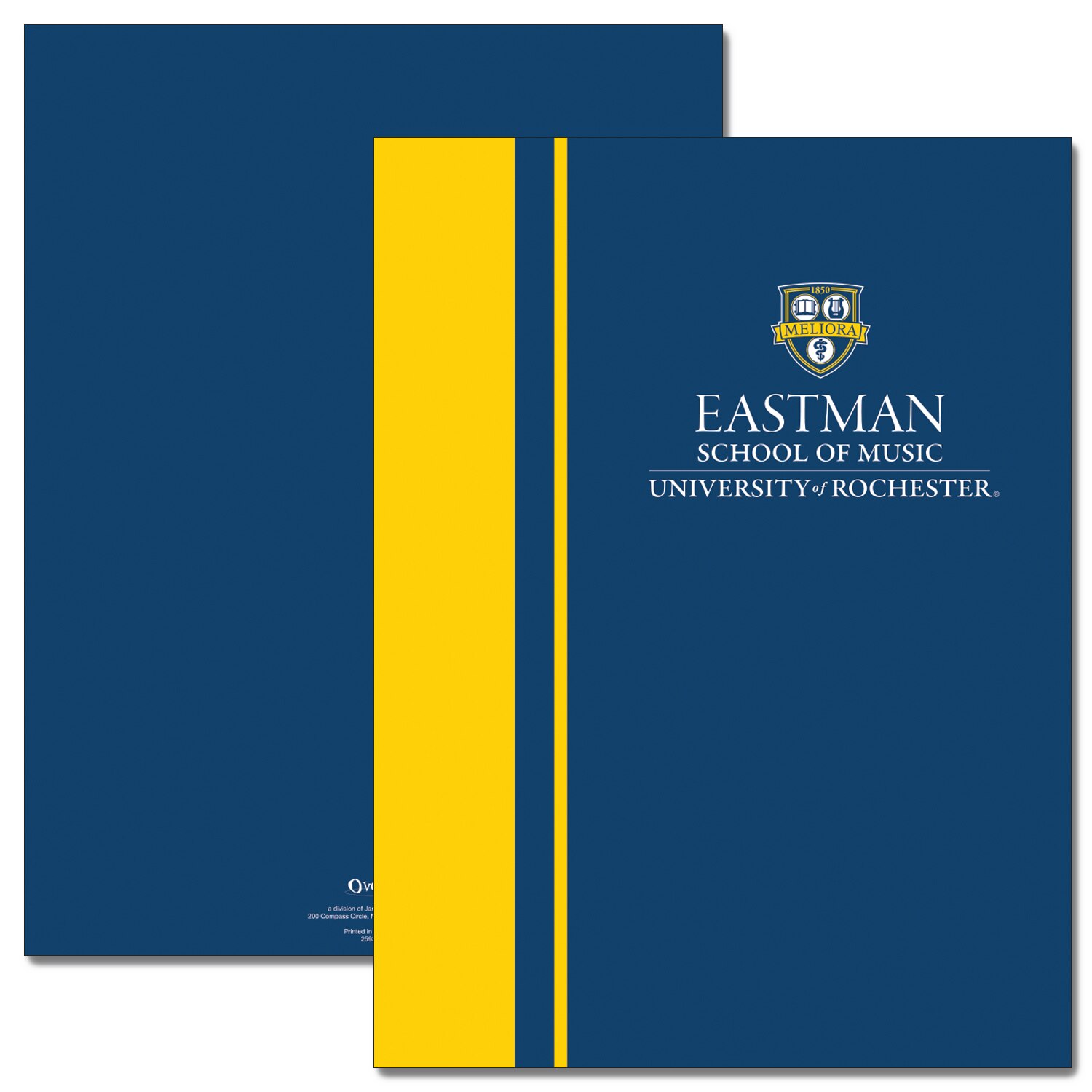 Pocket Folder School Name 9x12